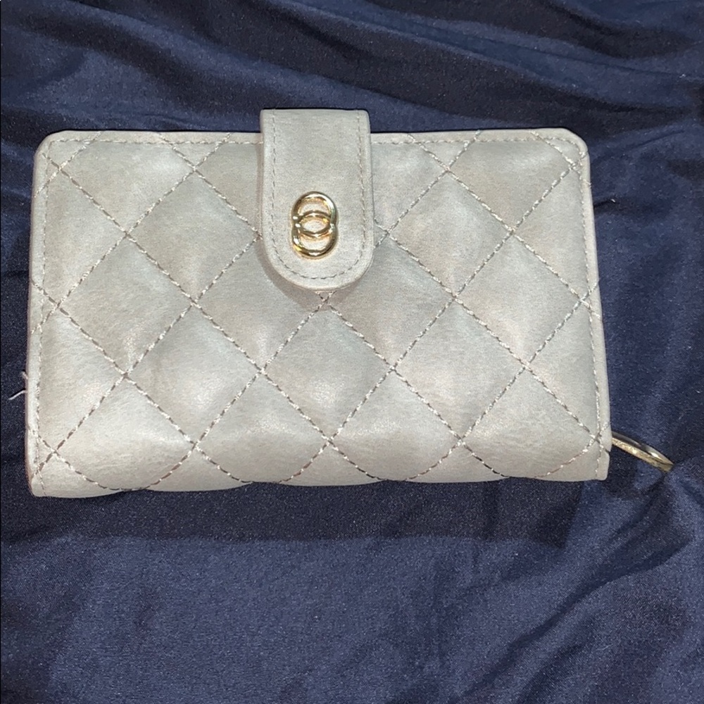 Grey wallet